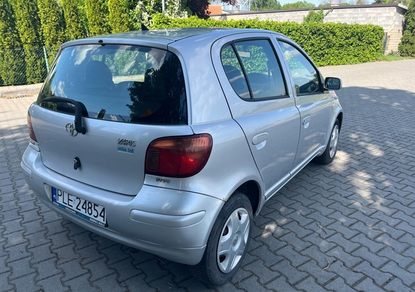 Toyota Yaris cena 5499 przebieg: 304018, rok produkcji 2005 z Ruda Śląska małe 29